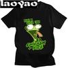Anime Invader Girl Zim Image Cartoon Y2k Creative Trend Retro Fashion Street Wear Summer Unisex Crew Neck Short Sleeve T-shirt