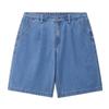 GIORDANO Men's Soft Washed Straight-Leg Denim Shorts