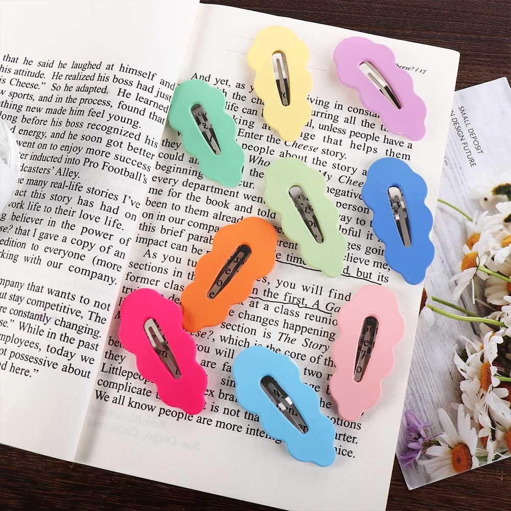 Clip Candy Color For Women Korean Style Hairpin Hair Accessories Wave Hair Clip Female Barrettes