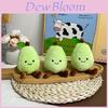 Pluche Groene Peer Sleutelhanger Met Zachte Gevulde Fruitpop Voor Tas Decoratie En Cadeaus