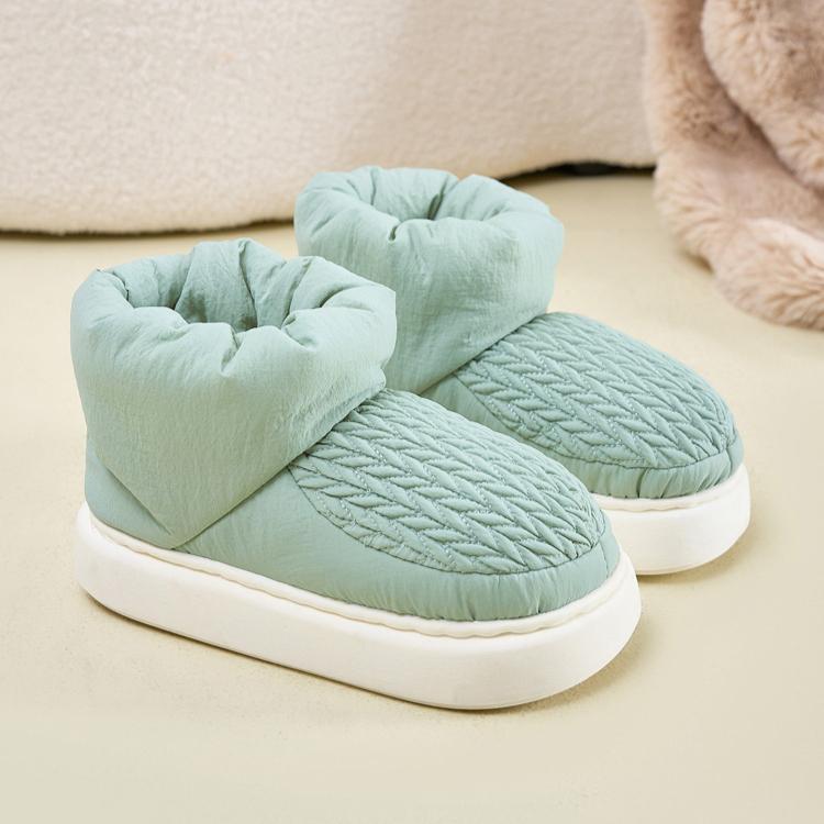 Men's Winter Fuzzy Warm Ankle Boots Waterproof Fur Lined Furry Slippers Non-slip House Slippers Home Shoes Indoor Outdoor Cozy Snow Boots for Male