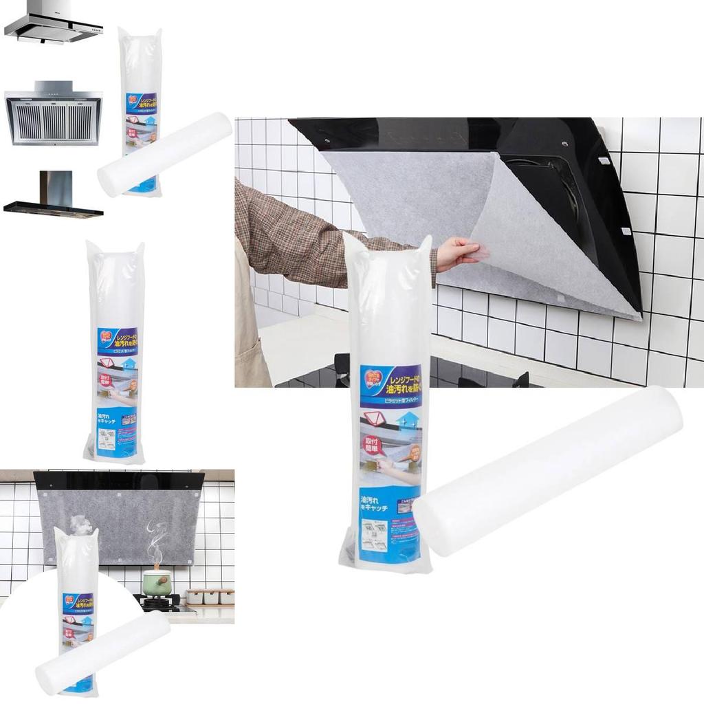 High Temperature Resistant Kitchen Range Hood Filter Paper For Oil Smoke And Grease Protection