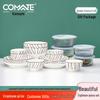 COMATE 18-teiliges Keramik-Geschirr-Geschenkset