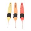 3 Pcs Lighted Crochet Hooks Set 2.5mm 3.0mm 3.5mm Lightweight Comfortable LED Crochet Set for DIY