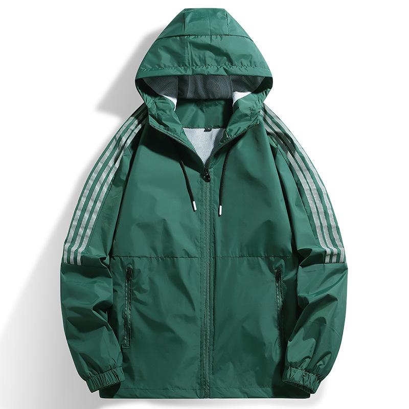 High-quality Sports Jacket Hooded Jacket Men's Thin Windbreaker Outdoor Comfortable Casual Outerwear Men's Models Versatile