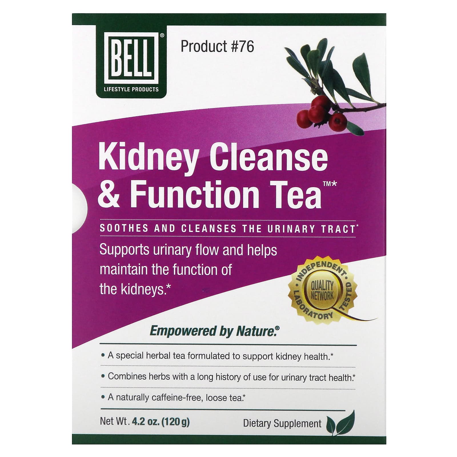 

Kidney Cleansing & Function Enhancement Tea, 120G(4.2Oz)