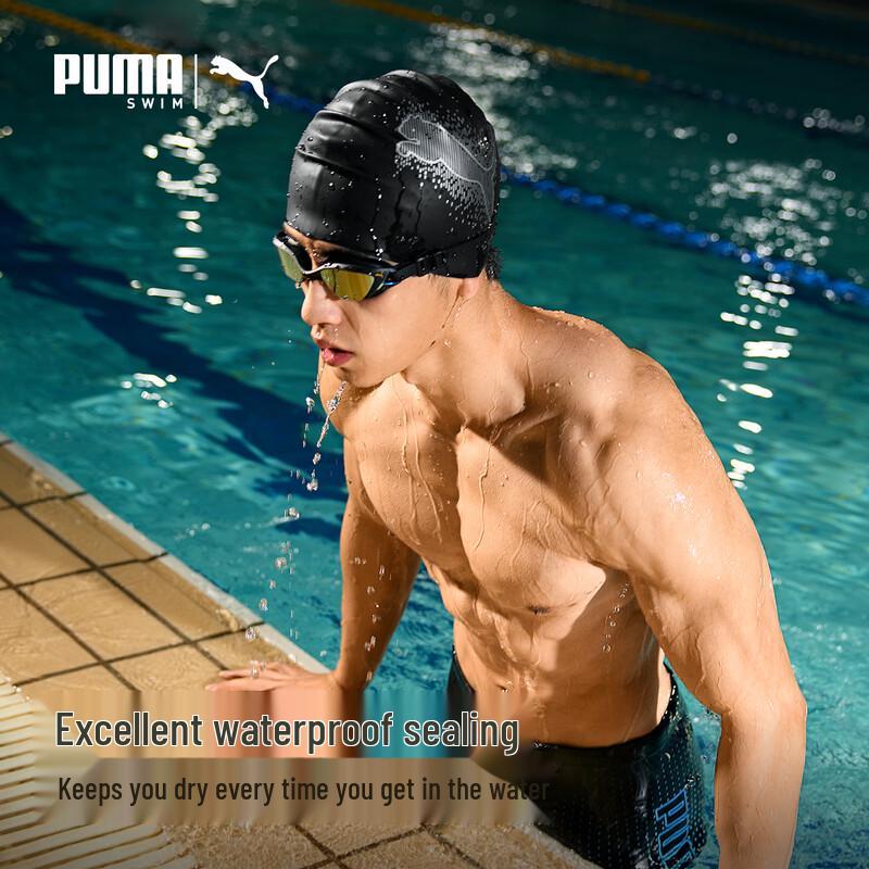 PUMA Unisex Silicone Training Swim Cap Adult