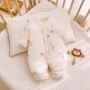 Unisex Newborn Padded Cotton One Piece Romper Infant Warm Winter Baby Jumpsuit
