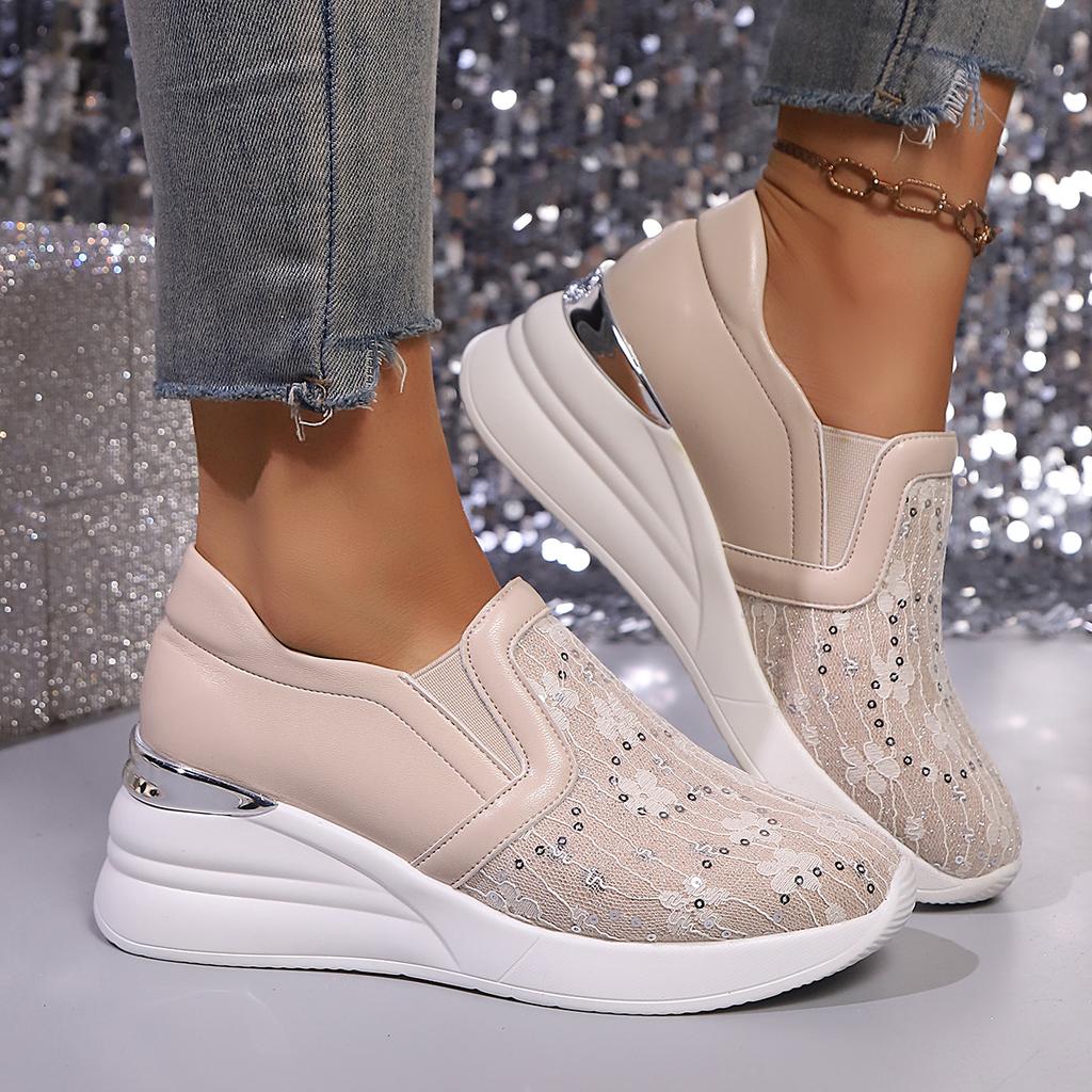 Flats Platform Women Sport Shoes Mesh Breathable Sneakers Women Casual Running Shoes Spring Autumn Women Sneakers