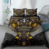 Ethnic Celtic Helm of Awe Bedding Set EU Single Double King US Twin Full Queen King Bed Linen Set