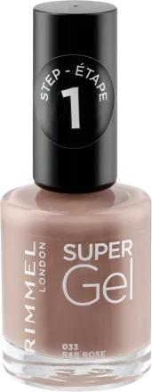 Lakier Klasyczny Do Paznokci 033 R&B Rose Super Gel Nude Rimmel 12Ml