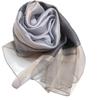 Used HURESON Stole Thin Scarf Large Size Spring/Summer Shawl Wedding Muffler for Women Gray Autumn/Winter Cold Protection Sunscreen Seaside Travel