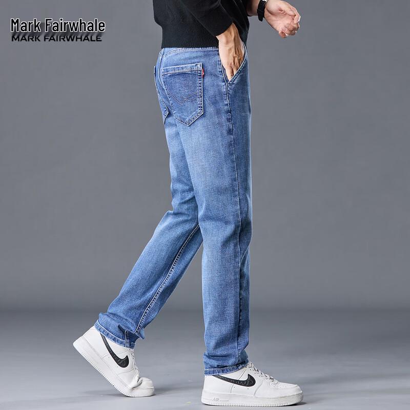

Мужские джинсы прямого кроя Mark Fairwhale с эффектом стирки, стрейч 32