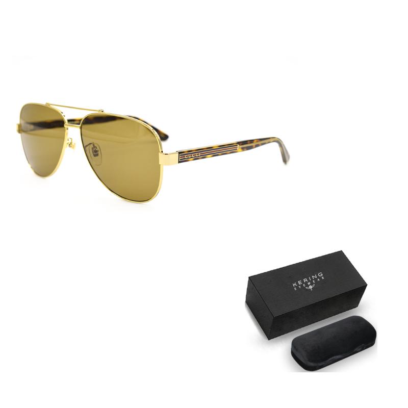 GUCCI Eyewear Round-Frame Sunglasses (Unisex) Sunglasses GG0528S