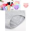 Comfortable High Waist Cotton Plus Size Women's Underwear With Sculpting Breathable Fabric