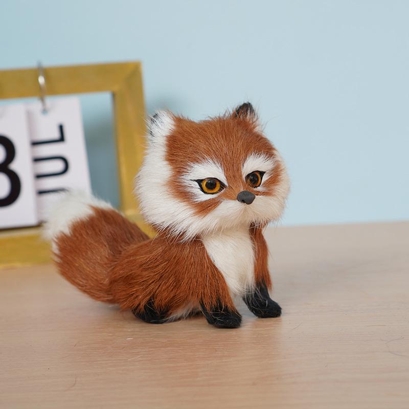 

Маленький лисенок в стиле Мори, реквизит для фотосессии под овчину и креативные фигурки для детей 14*6.5*9 cm
