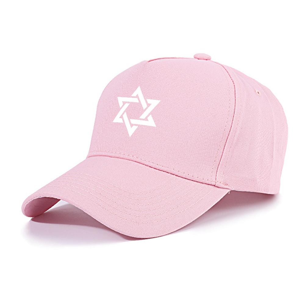 Unisex Summer Baseball Cap  Star of David Vintage Athletic Hats Happy Hanukkah Adjustable Size Outdoor Graphic Print Gorras