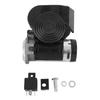 Car Horn 115dB Train Sound Metal ABS Rainproof DC12V Vehicle Horn for Auto Motorcycle Boat Black