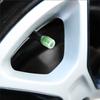 4Pcs Fluorescent Green Car Wheel Tire Valve Caps Luminous Valve Cover For Seat 6f Ateca FR Leon Ibiza Cordoba Altea Arona Toledo HGD6S