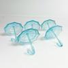 1Pcs Dollhouse Furniture Accessories Transparent Plastic Mini Umbrella Home Decoration Children's Play Toys