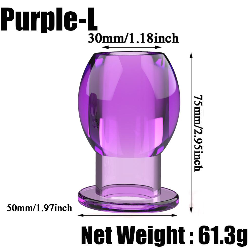 Hollow Butt Plug SM Enema Speculum Anal Trainer Anus Expander Anal Dilator Anus Cleaning  Toys Buttplug Sex Toys For Women