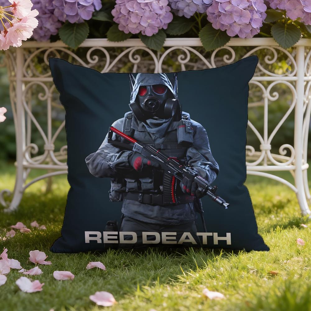 Tom GameClancy's The D-Division 2 Cushion Cover Home & Car Dual-Scene Pillow Cover: Reversible for Premium Comfort