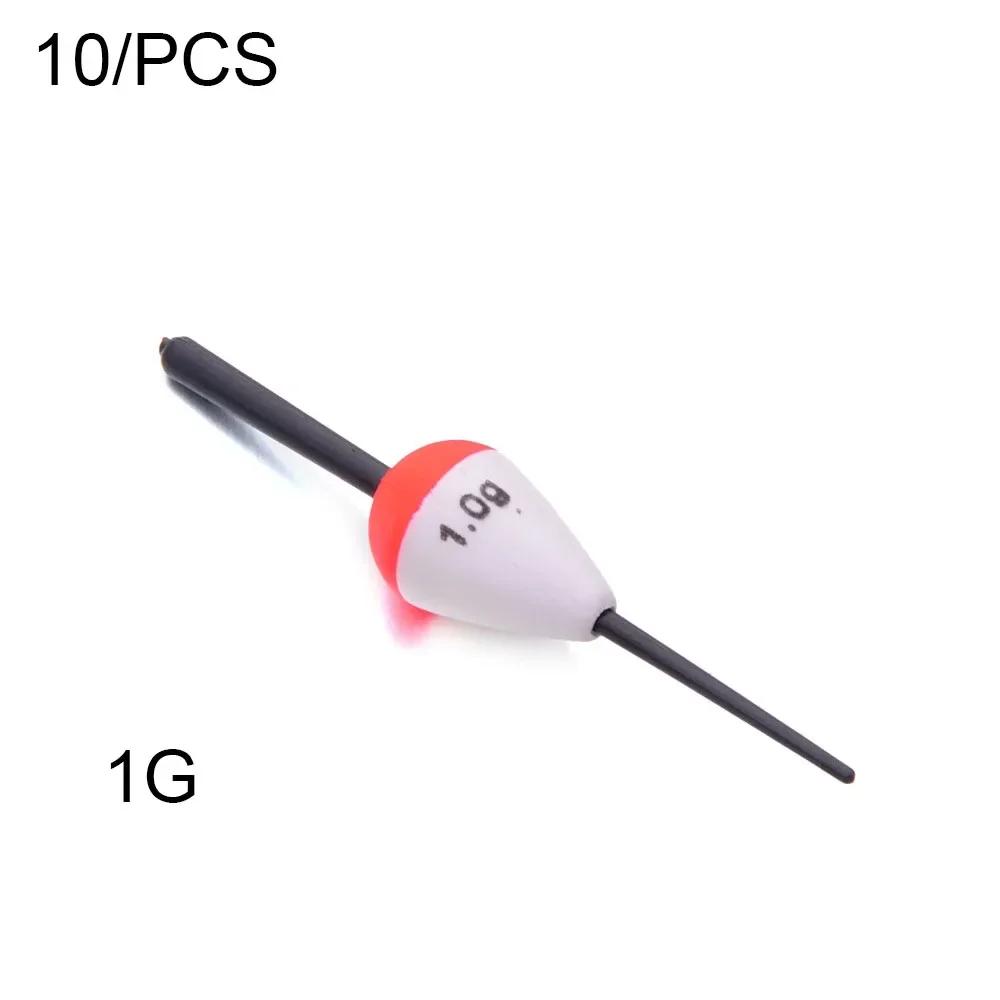 

10Pcs Fishing Float Foam Fish Floats Drift Big Belly Drifts Long Casting Drifts 1g/2g/3g/5g/10g Buoy Flotador Gear Fishing Tool
