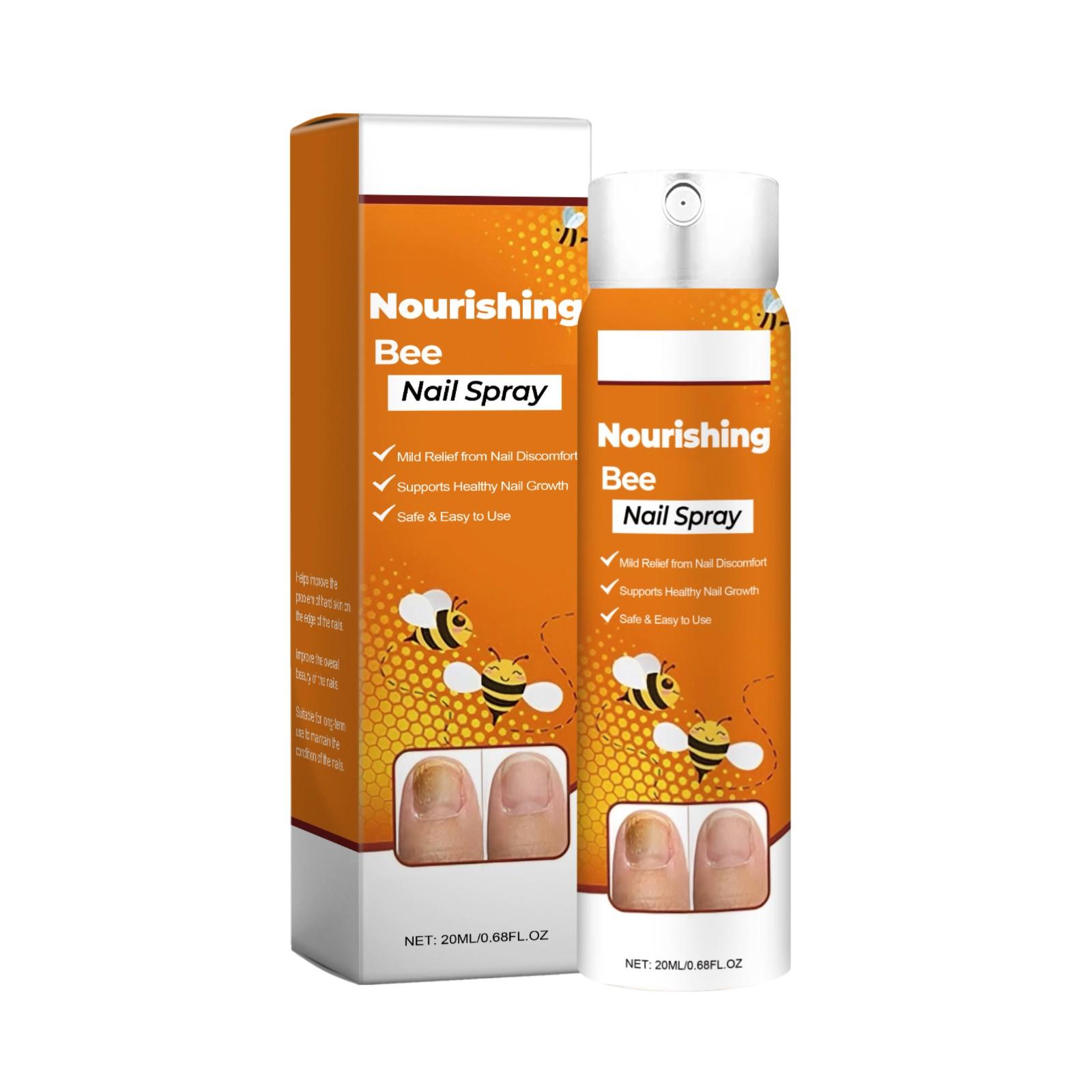 

Спрей для ухода за ногтями Спрей для ногтей Успокаивающий спрей для ногтей Укрепляет ногти для уменьшения ломкости, 20 мл One Size белый