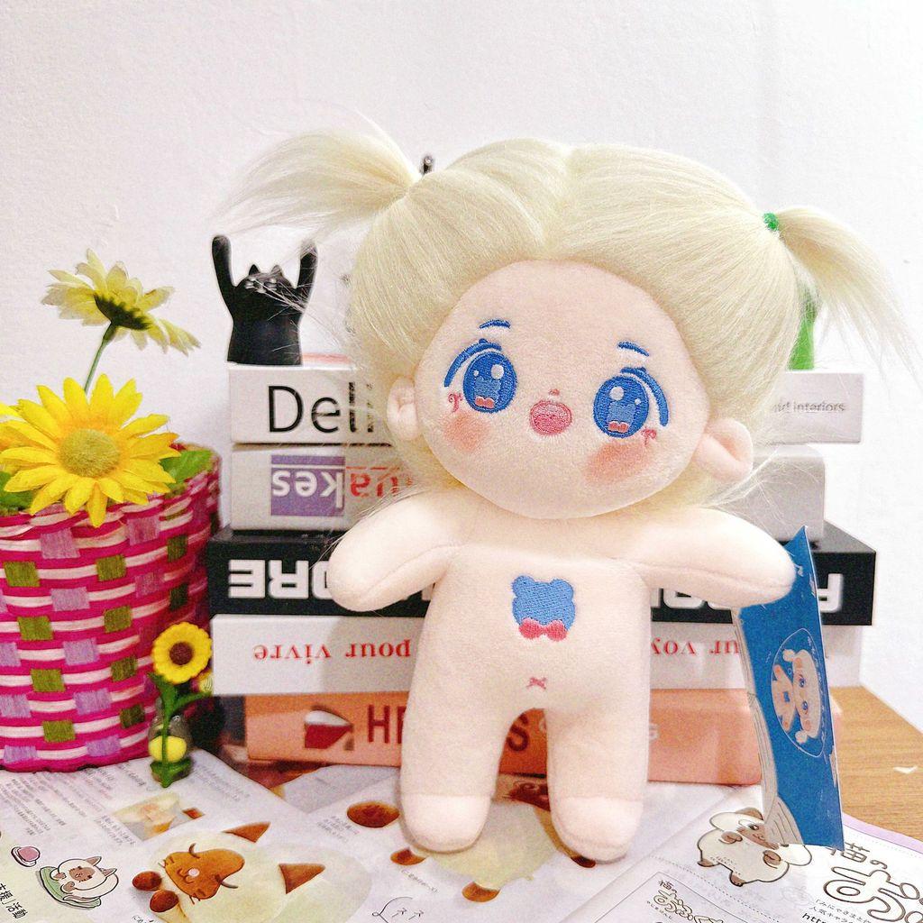 Cotton Stuffed Doll With Removable Clothes For Kids And Adults Collectible Plush Toy Gift
