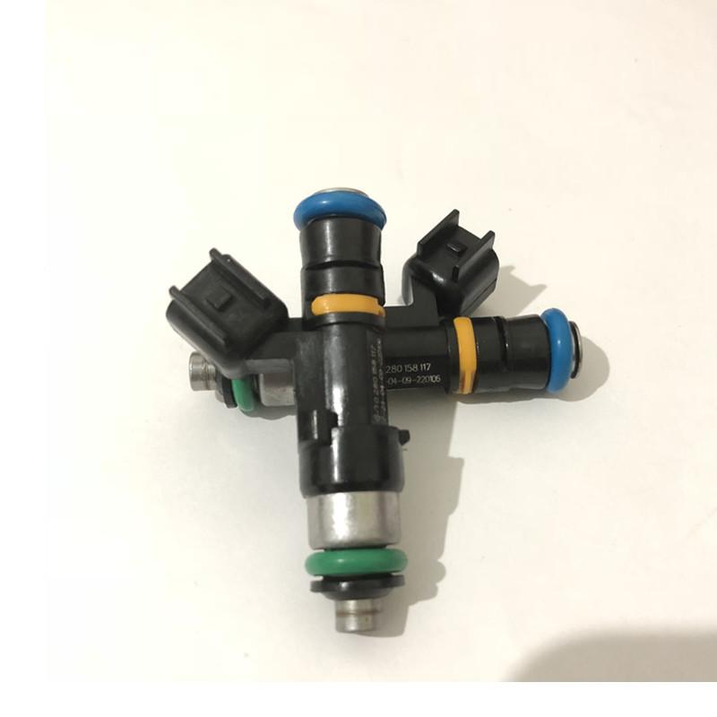 6x Top feed High performance 48mm ev14 1000cc E85  High impedance Flow matched fuel injector 0280 158 117 0280158117 for supar