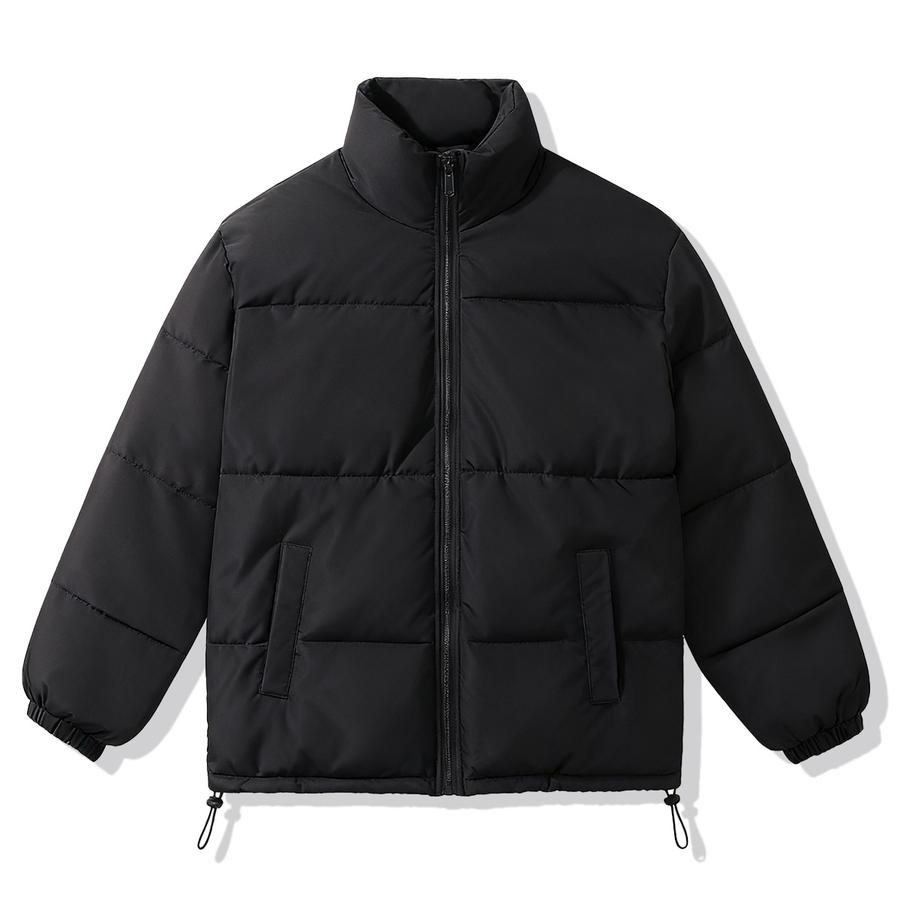 

Women s New Korean Style Warm Cotton Vest Stand Collar Thick Cotton Jacket Fall Pure Color Cotton Coat 2XL