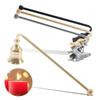 Bell Handle Candle Tool Candle Extinguisher Bell Metal Small Horn Candle Extinguisher Cover Non Blowing Candle Cover