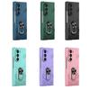 360 Ring Magnetic Ring Kickstand Lens Protection Armor Shockproof Full Body case for Samsung Galaxy Z Fold 7 6 5 / Z Fold 4 3 2