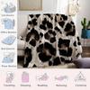 Ins Klassische Leopardenmuster Flanelldecke Warm Weich Halloween Weihnachten Sofa Warm Gemütlich Dekoratives Dekor Geschenk Für Alle Jahreszeiten