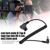 D Tap B Type Male To Right Angle  .5x2.5mm Adapter Cable Accessory for Anton V Mount Battery