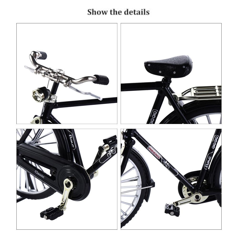 Diecast Zinc Zinc Alloy Retro Bicycle Model Toy Simulation Bicycle Vintage Bicycle Model Retro Bicycle Toys