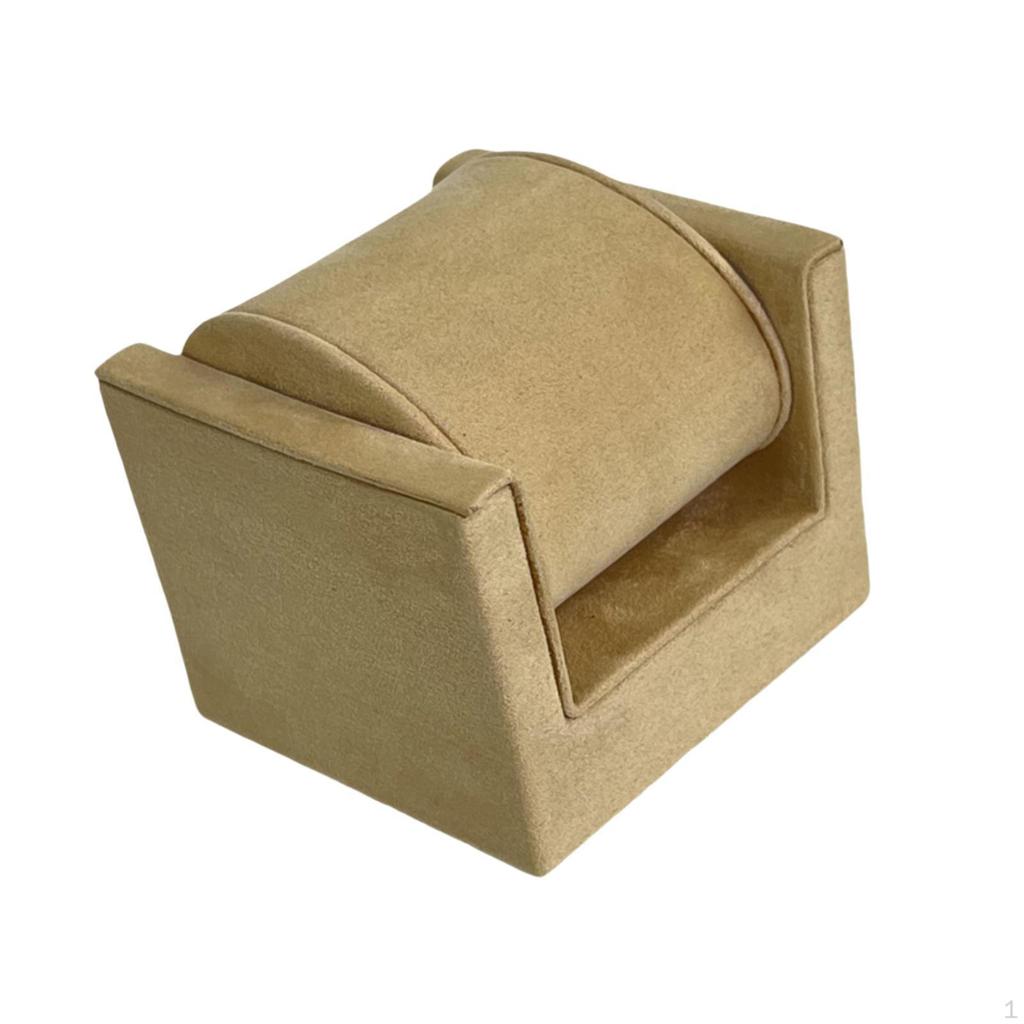 Display Stand for Watch, Velvet Holder Jewelry, Organizer Timepiece