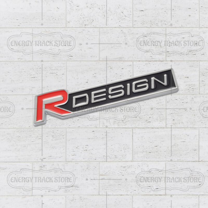 Samolepka na auto Logo R Design Znak na přední mřížku Znak na boční blatník Znak na zadní kufr Pro Volvo V60 S40 S60 XC40 XC60 XC90 V90 V70 XC70 C70