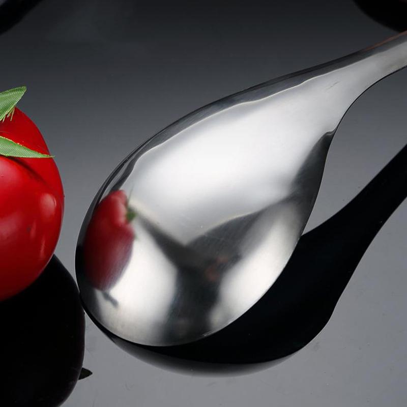 Stainless Steel Kitchen Spoon With Holes Cuisine Caviar Builder Roe Sauce Strainer Spoon Durable Kitchen Cooking Gadgets
