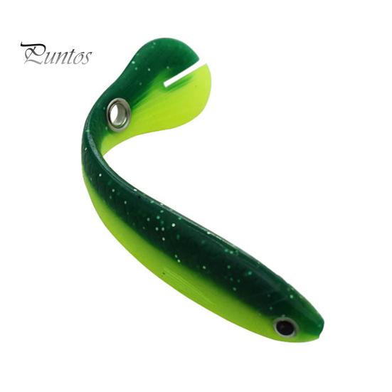 5Pcs 10CM/6G Soft Jumping Fish Lure Colorful Silicone Artificial Fishing Bait Saltwater Freshwater Bass Walleye Trout Fishing Accessories
