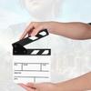 Mini Acrylic Director Scene Clapperboard TV Movie Action Board Film Cut Prop with Pen