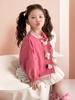 2025 Spring and Autumn Girls' Baseball Jacket - Fashionable Baby and Children's Top