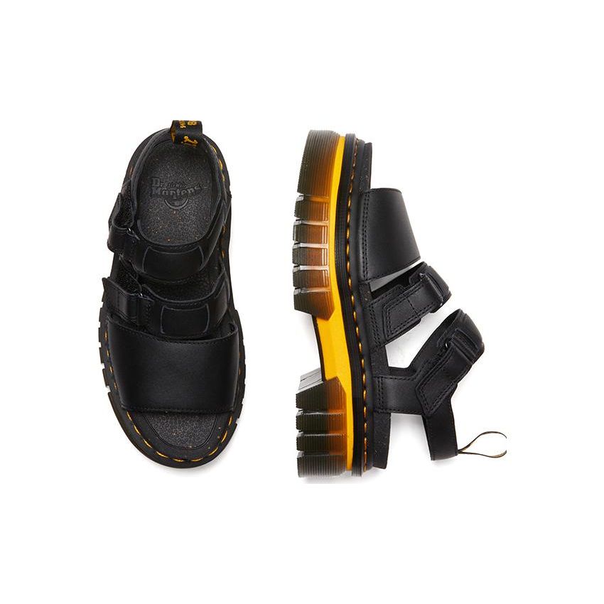 Dr. Martens Minimalist Comfortable One-Strap Sandals Women Sandals Black 30579001