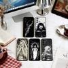 Art Black Angels and Demons Phone Case Black Silicone Soft For Samsung S25,S24,S21,S22,S23,S30,Ultra,S20,Plus,Fe,Lite