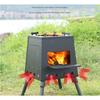 Camping Windproof Foldable Portable Gas Stove Outdoor Barbecue Camping Fire Table Picnic Stove