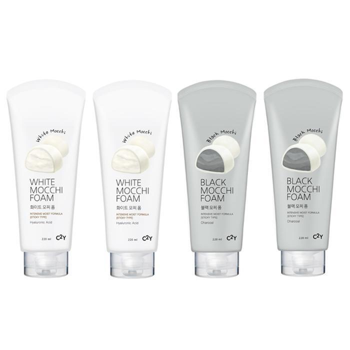 Foam Cleansing 220ml x 4 (Black + White) (16289601) White 4