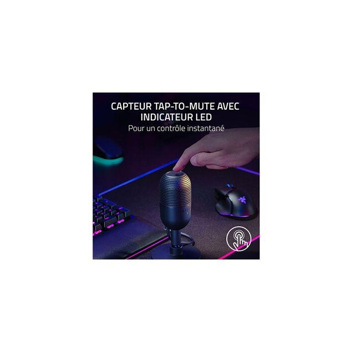 Mikrofon - Razer - Seiren V3 Mini - Superkardioide - USB - Kompakt og lett