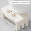 Non-Slip Thickened Toilet Squatting Footstool for Kids & Adults