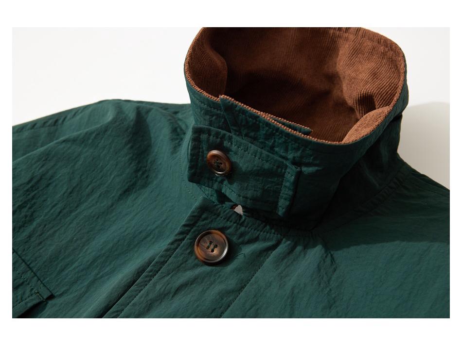 BroallyBR Autumn American Retro Men's Outdoor Lapel Workwear Jacket W253