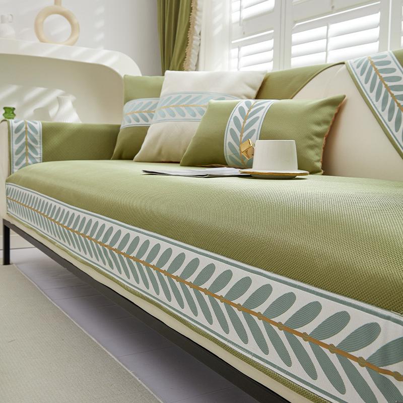 Ice Silk Sofa Cushion Summer Summer Cushion Simple Modern Summer Mat Ice Pad Sofa Cover